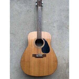Vintage Eterna By Yamaha EF-31 Acoustic Guitar Brown 6-String Dreadnought 4/4